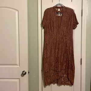 Charlotte Russe+, lace dress